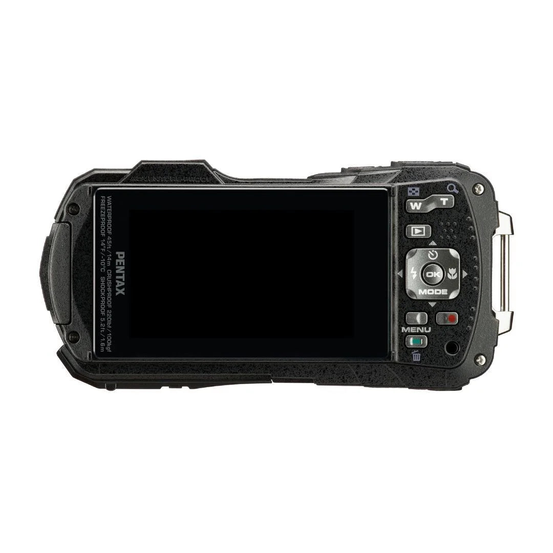 WG-90 Exceptional Adventure Mode Imaging Body PENTAX (Black) Shooting Quality Ricoh Weather Camera Compact Tough and Construction, Image with All Underwater