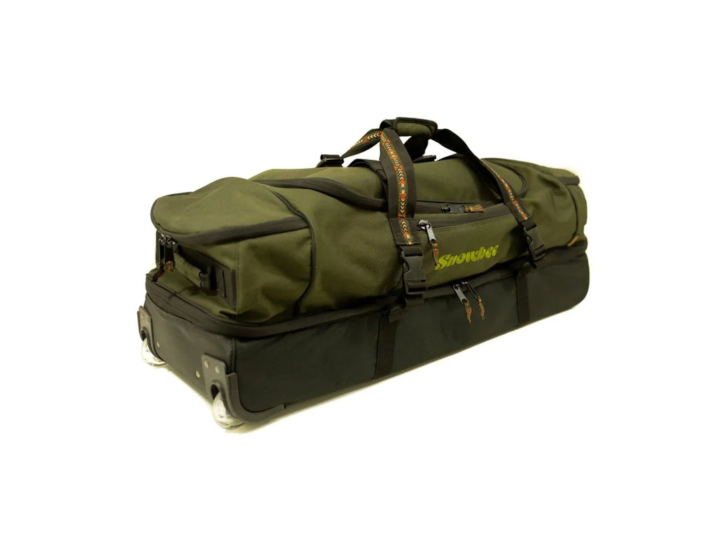 Luggage Roller Travel - Gear Storage Green Storage - Compartments XS Bag Fishing Fly - Dual Snowbee