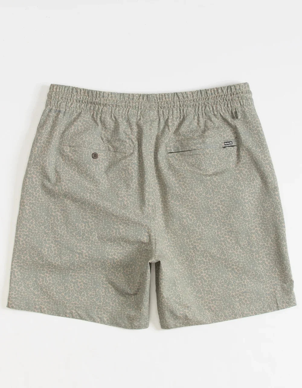 Shorts Gold Hurley Men's Naturals Leopard - Phantom Volley II 18' -(Small)