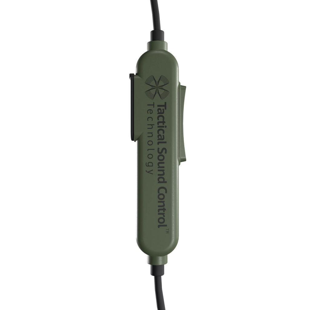 ISOtunes Advance Tactical BT Hearing Sport Shooting Bluetooth Earbuds: Protection (Green)