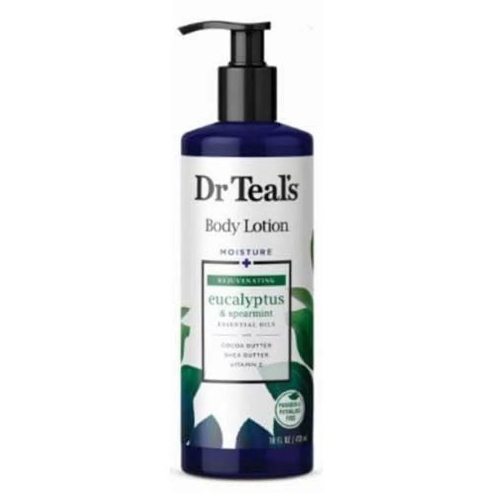 Teal,S Lotion Fl Dr Rejuvenating/Refreshing & Oz Moisture 16 Eucalyptus Spearmint, Body