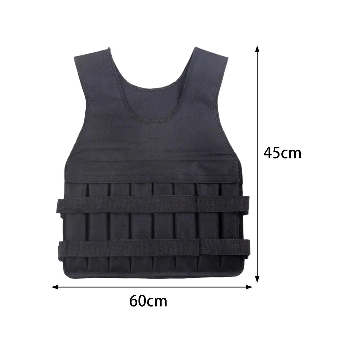 Running Training 8 Exercise Design Exercise Strength Vest Fitness AMLESO Loading Vest Gym Slim Weight Body for Pockets Boxing Jacket