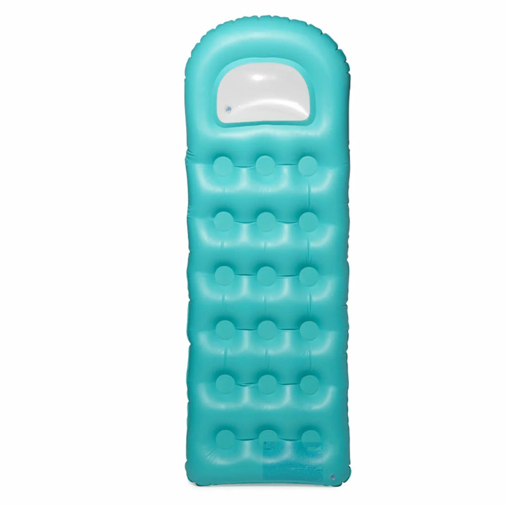 Floating contoured Raft Comfortable 18 Beach Suntanner in Pocket Lounge Pool pillow Swimming built