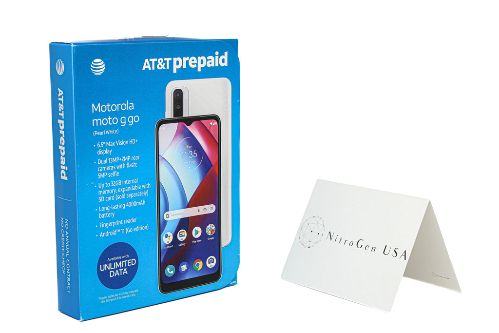 Smartphone Android Motorola 32GB/2GB 6.5" 4G White- Go G XT2163-7 - Moto
