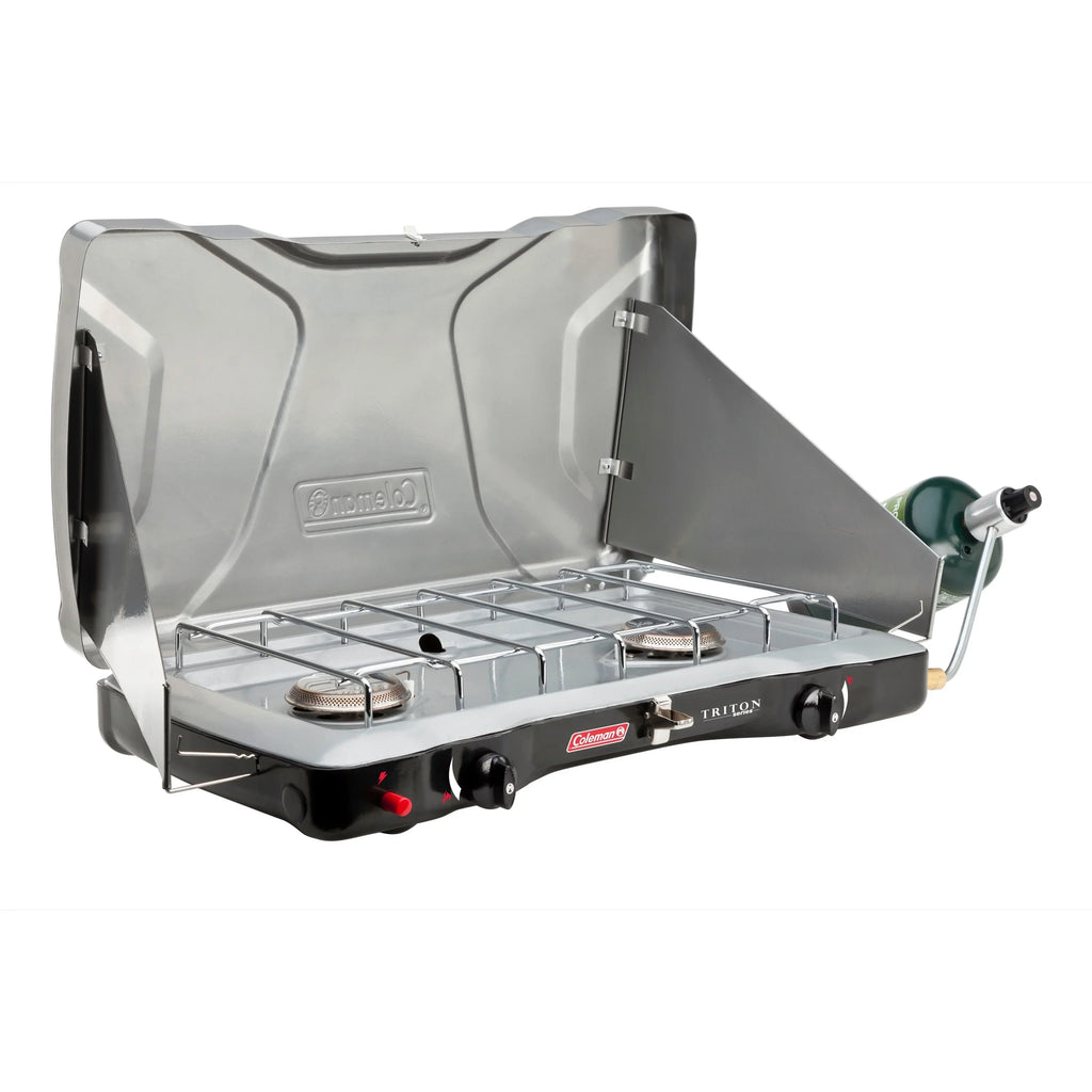 Coleman Camping + Gas Stove Propane Portable Triton