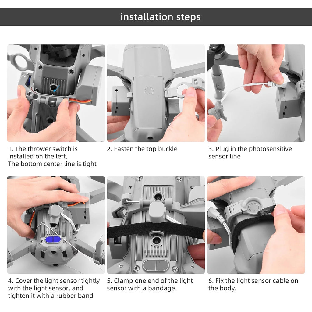 Release 2/Air Airdrop Device Air 2s Kit System Proposal With Mavic Delivery Compitable Airdrop Payload Drop Follow Device Wedding