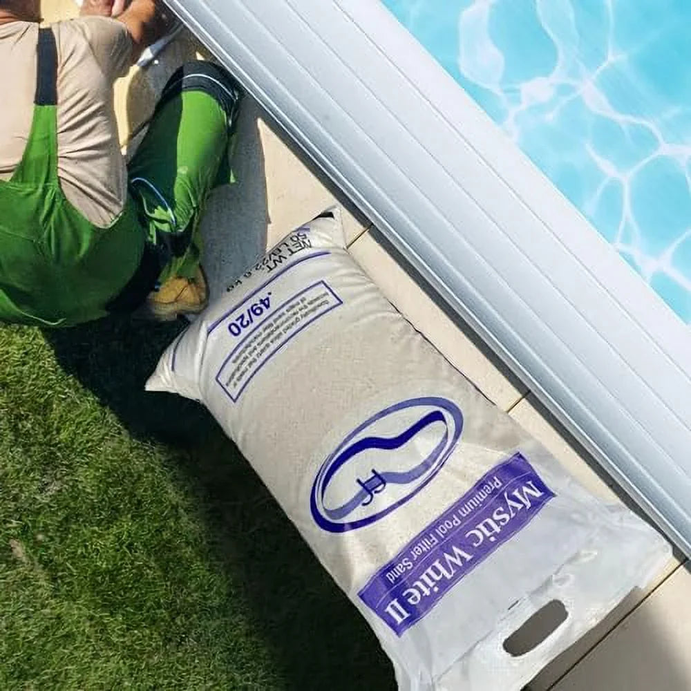 Sand Bag II - Mystic 50lb Filter Pool White Swimming