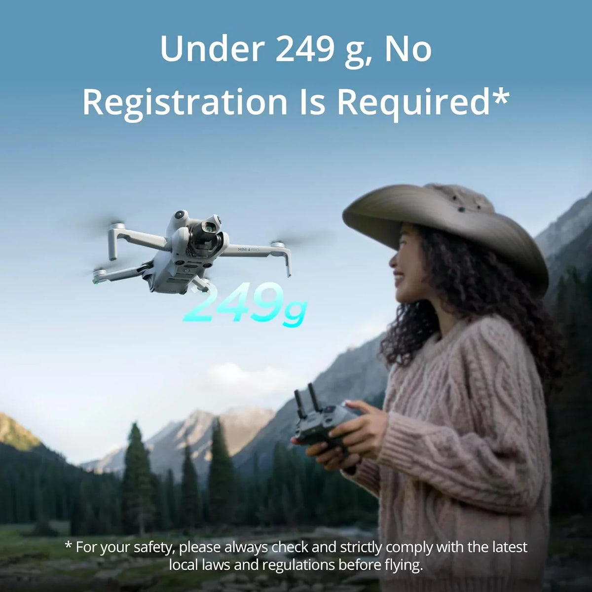 Under Warranty RC Mini HDR Combo, CPS Drone with DJI Extended 4 (With 4K with Batteries 2 Video, Folding Pro Accessories 3 3 & 249g, Remote Omnidirectional Sensing, More Screen) Bundle Fly Year