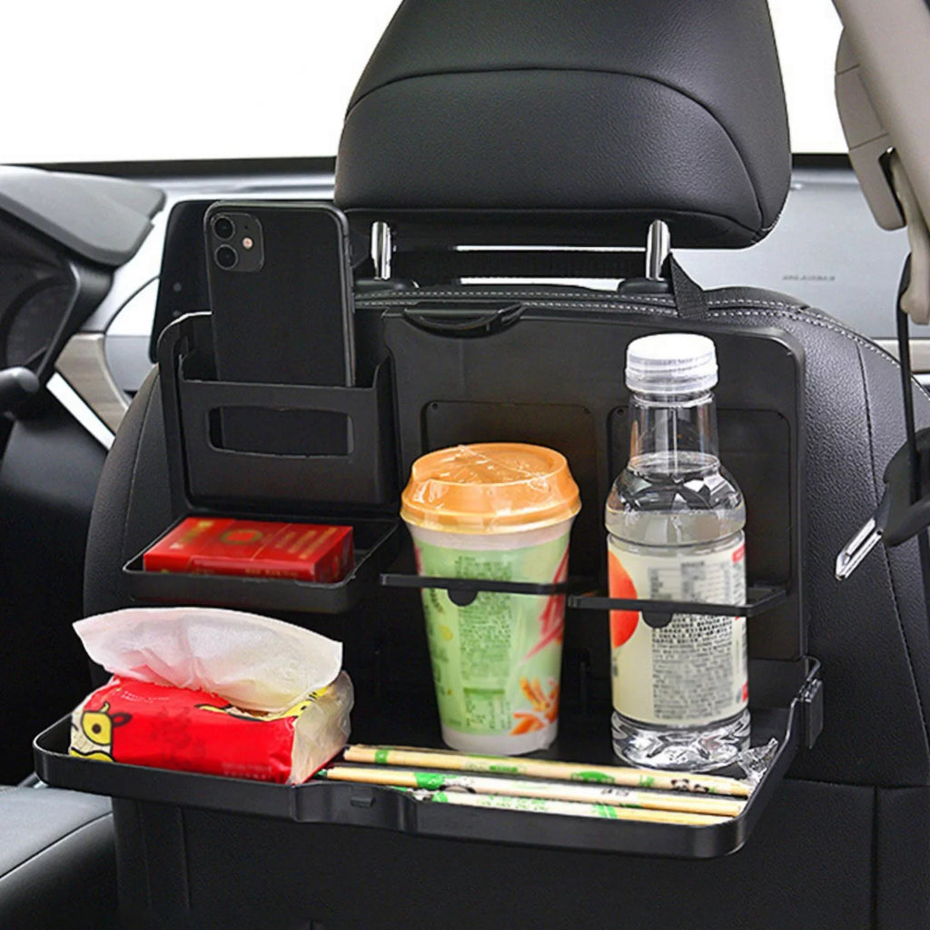 Work Food Tray Back Food Portable Organizer And Auto Drink Backseat Table Car Table Seat Dining Car And Car Table Tray Foldable