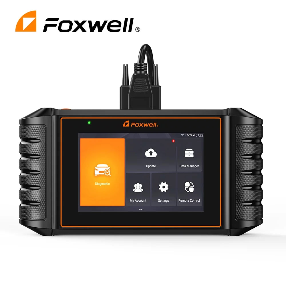 Foxwell NT510 Reader NT710 30 Elite Tool Honda Honda Fits Scanner Upgraded Acura Control Bi-Directional Scanner for JOBD for OBD2 Automotive Fits Scan Code Full Acura Services System Scanner Car Reset