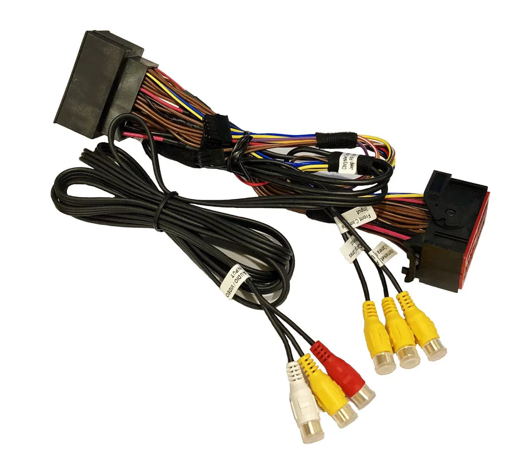 8.4” Ram & Systems with 1 Crux Input Jeep Interface Video + Dodge, Rear with Vehicles Front A/V for Integration Camera Chrysler, & Uconnect VRFCH-75L