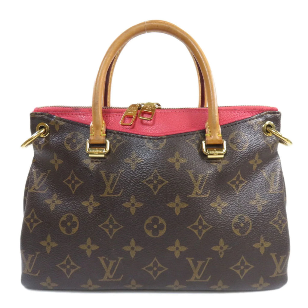 Canvas (Good) Pre-Owned Vuitton Louis Pallas Monogram Ladies M41734 BB Handbag
