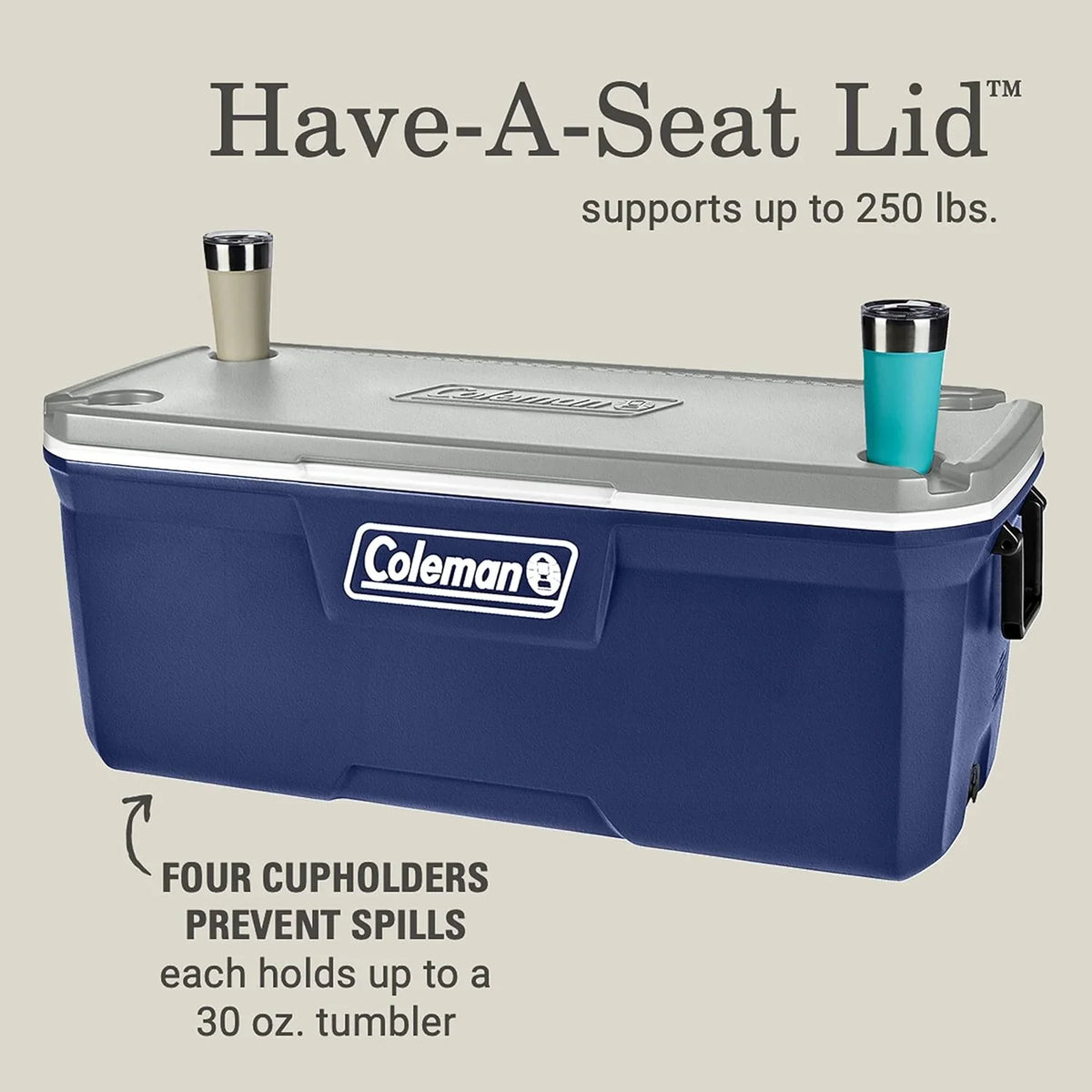 Days, Beach, Hard to up More Sports, for YANPO Outdoor 5 Leak-Proof Series Insulated Ice Camping, & Cooler Cooler with 316 Duty Keeps Heavy Handles, for Great Tailgating, Portable