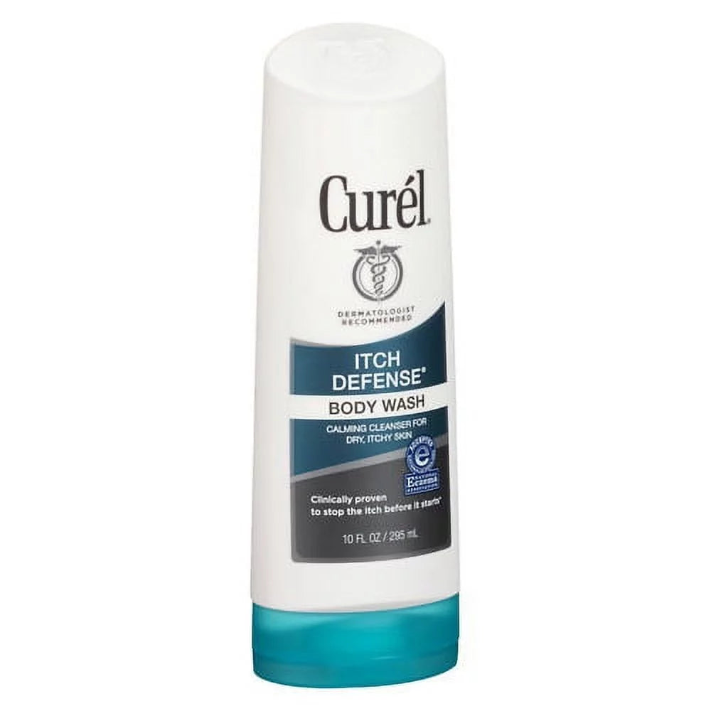 Wash, Defense Curel Itch oz, 10 3 Pack Dry Skin, For Body