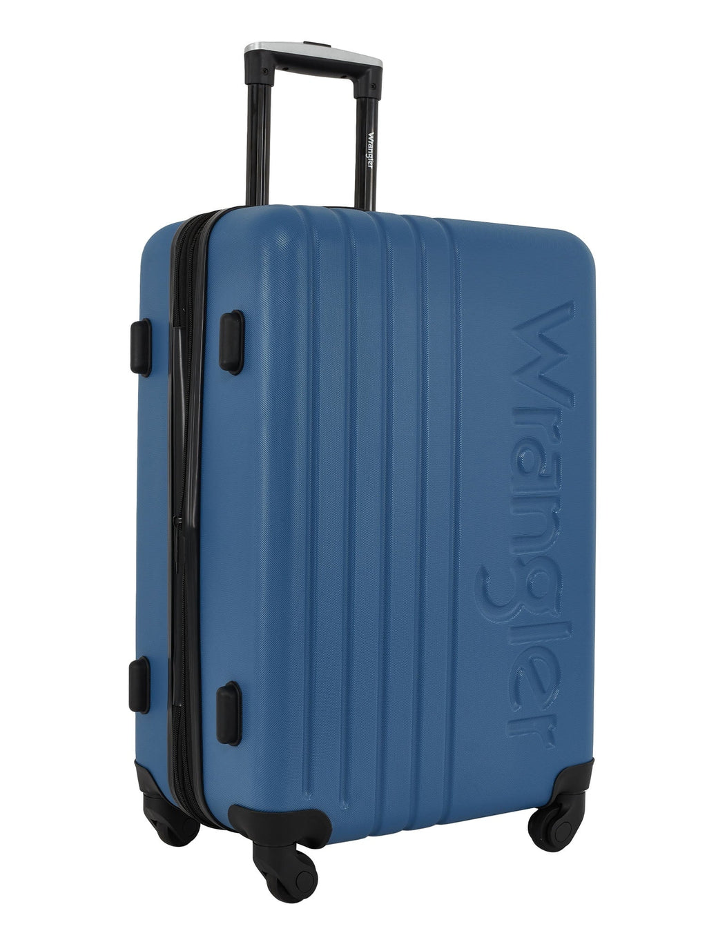 Blue 3pc. Travel Expandable Rolling Set, Vallarta Upright Wrangler Luggage