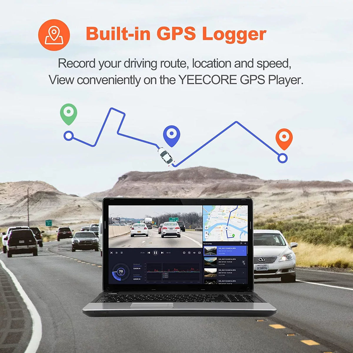 5G Dash Dash YEECORE Dash Dash 512GB Night D21 Parking Camera App, Angle with WDR, Accident cam Cars, WiFi Built-in cam, Vision for Cam Record, GPS Car Max Dash Mode, 4K, Camera, 157°Wide