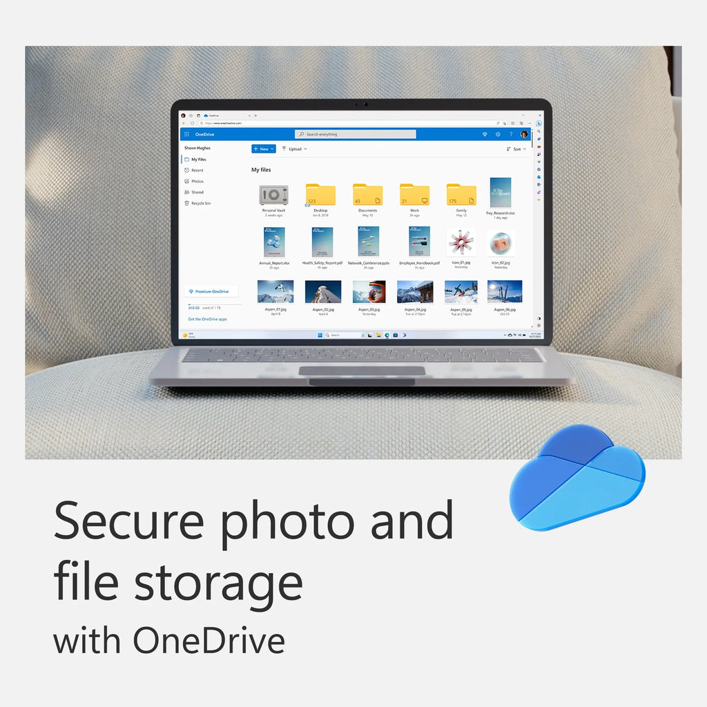 365 PC/Mac Download | 1 person Subscription, | 1TB Microsoft apps | storage Personal | OneDrive 12-Month cloud Office Premium