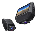 Dual Camera with Cars GPS Dashboard Camera Screen Night G-Sensor, Monitor Inch IPS Crosstour Cam, 3 170 Dash and Vision CR900PRO 2.5K for Cam Dash Recorder Car Front Rear Parking Magnetic Backup WDR