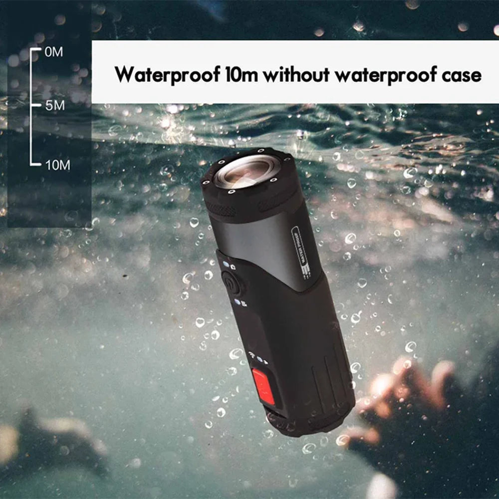 Sports Waterproof WiFi SOOCOO Cycling 4K Adventure Helmet mounted Head APP Action Camera, Camera