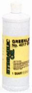 4017GB Hydraulic Oil Greenlee - 1 Quart