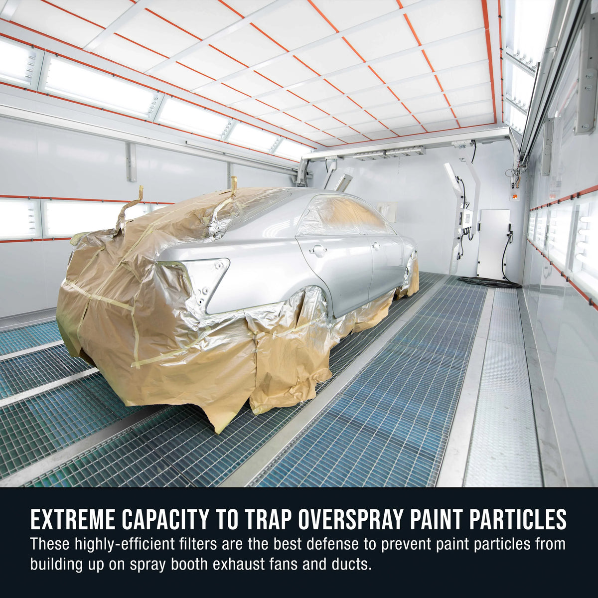 20.5" - Auto Paint Fiberglass in Traps Captures Filter Booth 300' Premium Gram Booths Particles 18 Refinish - Paint x Roll, Master Heavy-Duty Elite Autobody Arrestor Exhaust Spray Overspray Paint