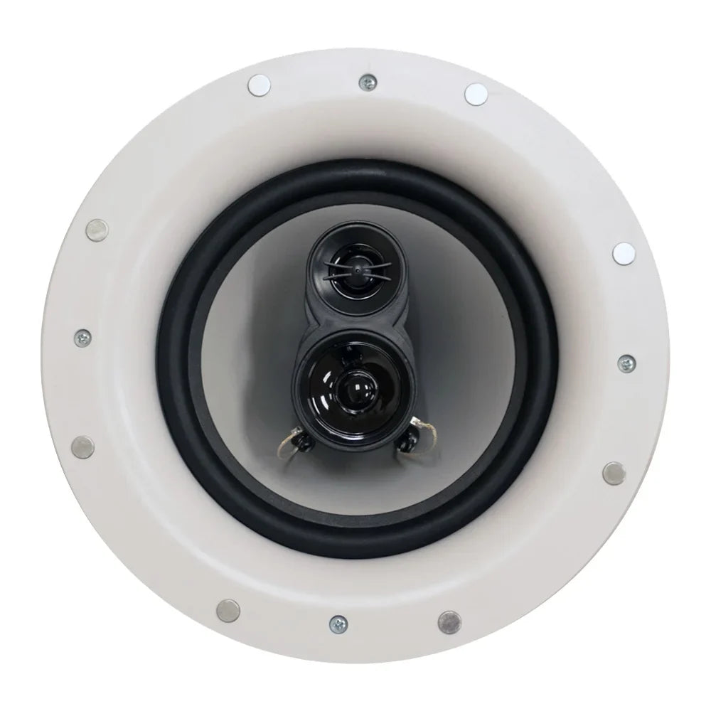Pair Audio Acoustic Speaker Home Frameless 3 Ceiling 8" Pack 5 Way Speakers In Theater CSic84