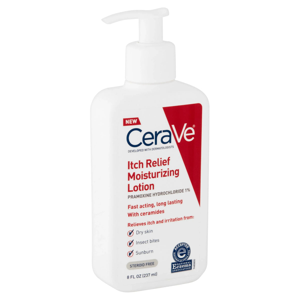 CeraVe Lotion Itch 8 oz Relief Moisturizing -