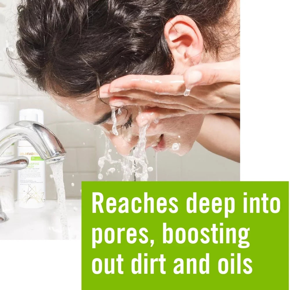 Detox fl Wash, 4 MD Facial Goldfaden Clarifying oz