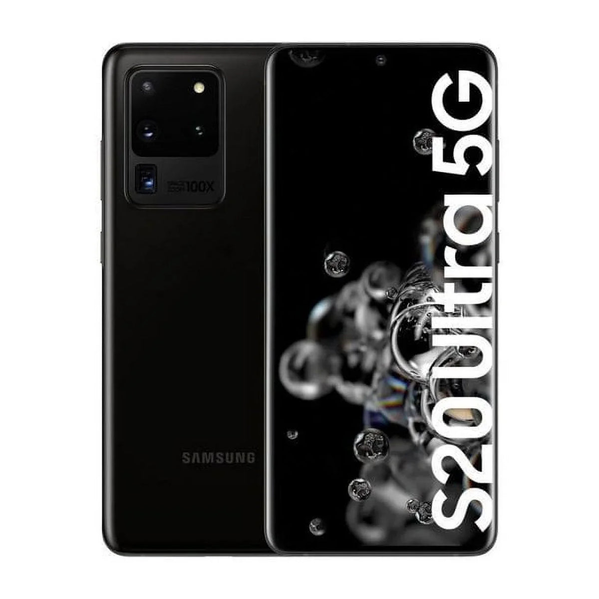 Unlocked Galaxy S20 128GB Ultra Samsung (Refurbished: Black Fair) Pre-Owned Smartphone 5G G988U