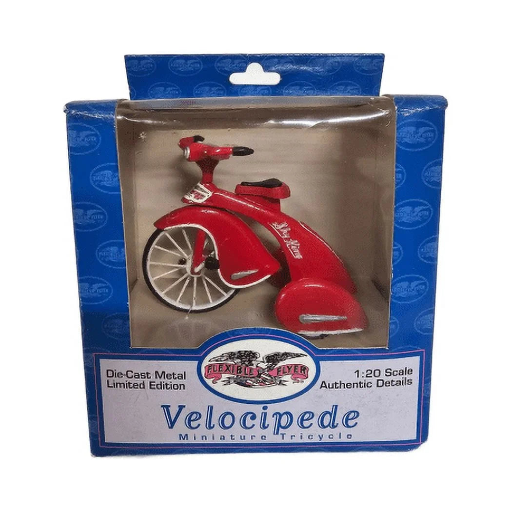 Flexible 1930's Flyer Brunswick 1998 Miniature 1/20 Scale Velocipede Tricycle