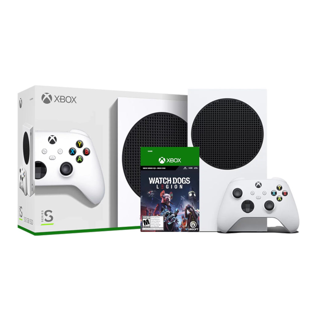 SSD Legion Full Digital Console New Xbox Dogs: and All White with Game - 2021 Console 512GB Wireless Watch Xbox Controller