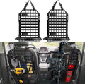 Universal Seat 2x Storage Seat 21.3"*14.2" Panel Vehicles for Tactical Molle Back Organizer Truck Car Back Organizer Rigid