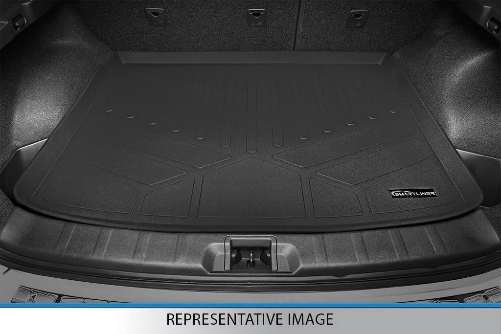 Trunk Fit Black 2007-2014 Edge Floor Ford / All Cargo Custom MKX Mat 2011-2015 Lincoln With Compatible Liner SMARTLINER Weather