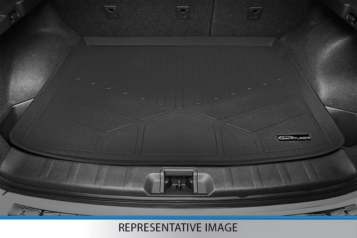 Trunk Fit Black 2007-2014 Edge Floor Ford / All Cargo Custom MKX Mat 2011-2015 Lincoln With Compatible Liner SMARTLINER Weather