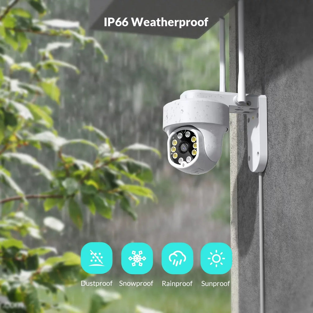 Netvue WiFi PTZ for Security Security Wireless System 2.4GHz Cameras 360° WiFi – Only Surveillance WiFi, Camera Home