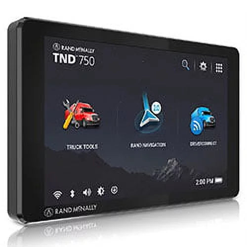 Inch Easy-to-Read McNally Navigator Truck with GPS TND750 Display Rand 7
