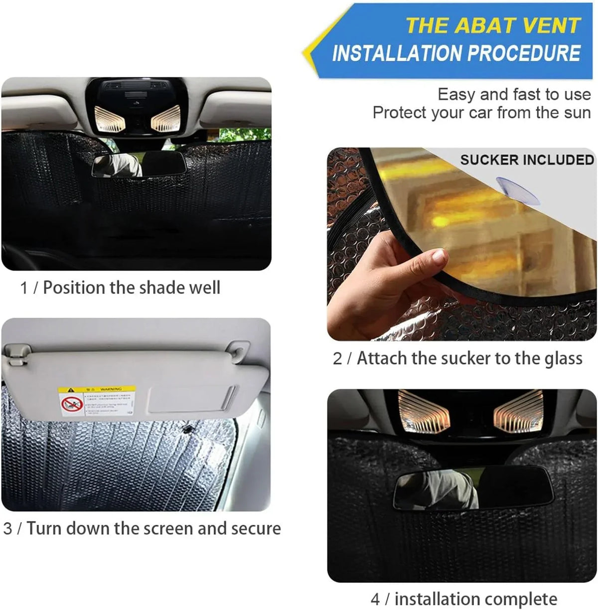Landscape Blocks UV Protect for Sun Wellsay Keep Windshield Sunshade Cars,SUVs,Trucks-55×27.6in Car Cool to Old Accessories Protector Rays Visor Paris Shade,oldable and
