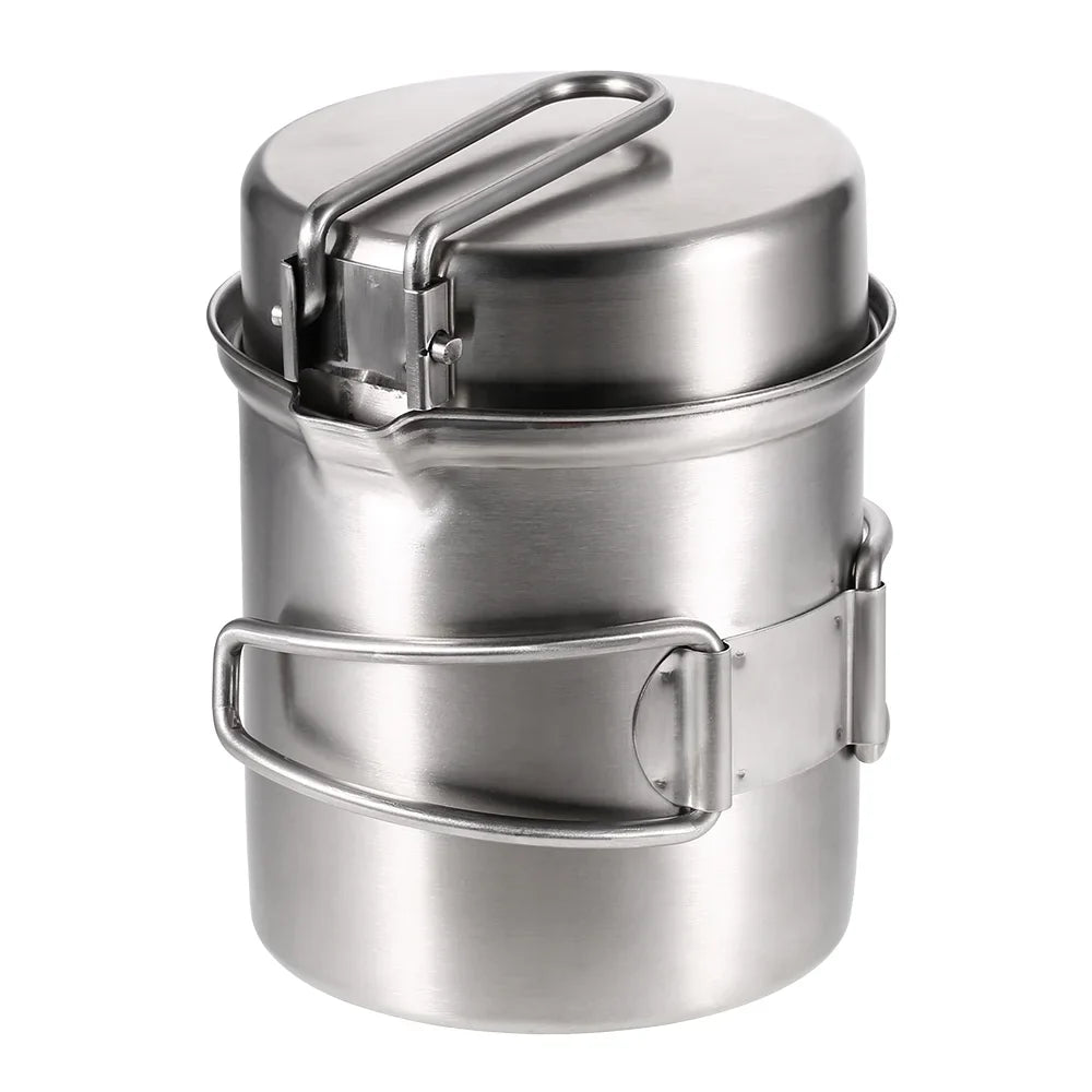 Set, Burning Wood and Backpacking Compact Stove Activities Cooking for Tomshoo Pot and Ideal