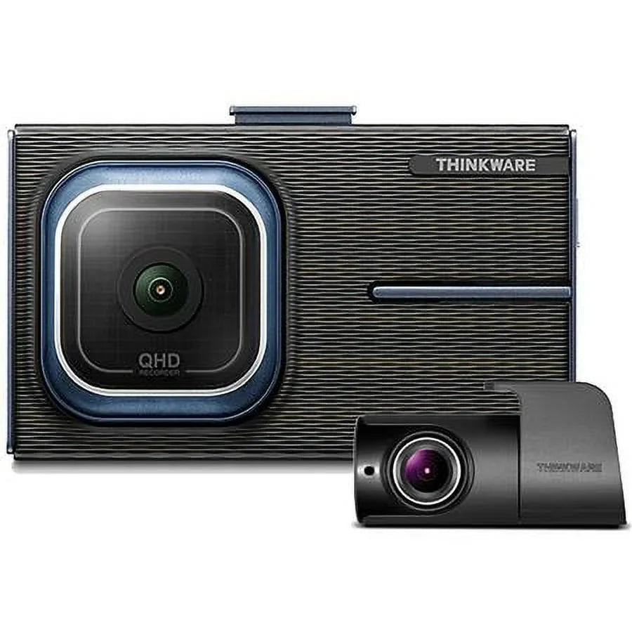 Front with Camera Screen LCD 2K 3.5" Cam QHD X1000 Rear Dash View