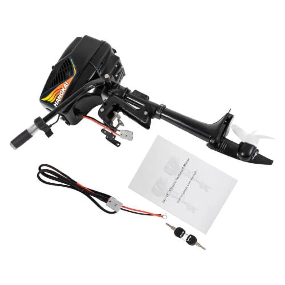 Motor Short 48V Fishing Electric Outboard Shaft 5.0HP Boat Trolling Engine