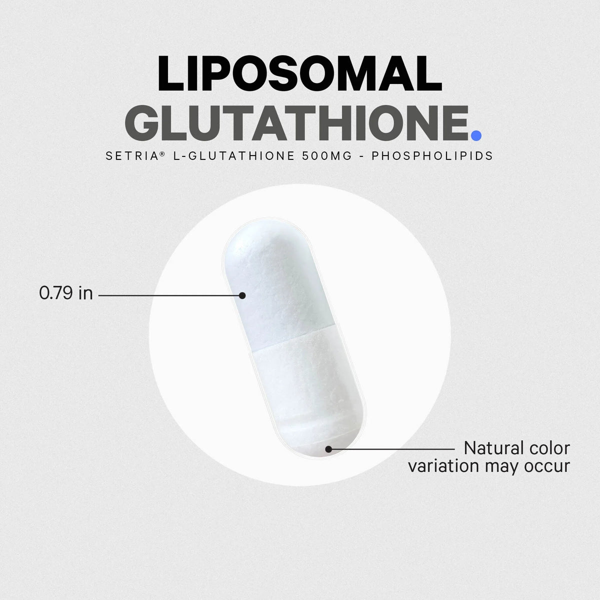 Glutathione, Non-GMO, 60 Codeage Liposomal ct Complex, L Phospholipid Capsules, Setria® Vegan, Glutathione