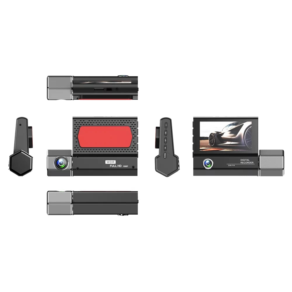 Auto Arealer Recorder Rearview Dash Cam Clear Mirror Car Driving Video 4in Safety 3 Car Car Recorder Recording Cameras