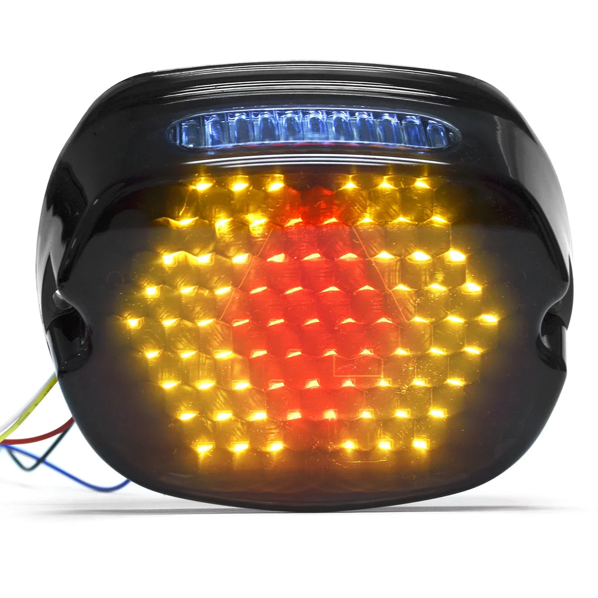 with Headlights FLHTCU Smoke Fits Classic Round Electra 1999, Running Compatible 6-1/4" Light Ultra Signals Turn Profile Most 2007-2014 Low Harley Brake - Tail Light Krator Glide Light Davidson LED