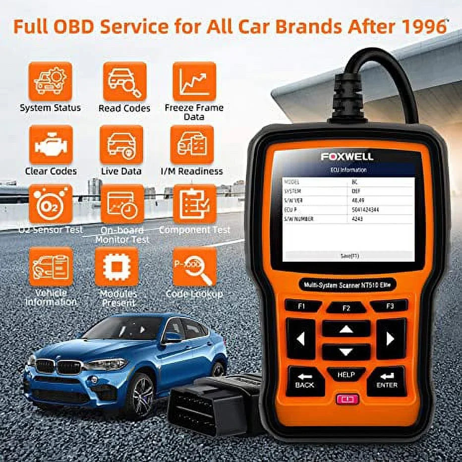 DPF Mercedes-benz Bi-Directional Reset SAS Scanner All Pofessional Diagnostic Car OBD2 FOXWELL System Tool BRT Test Multi Auto For