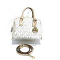 Signature Boston 2WAY Kors (Good) Bag Satchel MK Small Michael Shoulder Women Pre-Owned