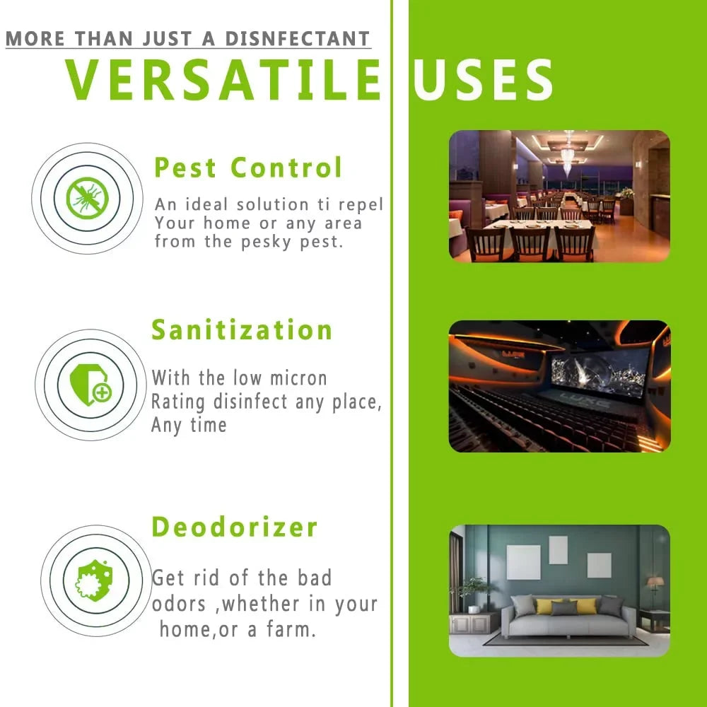 Home, Smart Best Atomizer. & Machine Office Portable Fog Retail House Car, Sterilization Indoor/Outdoor for