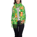 Warm Art Soft Cashmere Wrap Shawl Feel Print For Large Women Bingfone Elegant Patrick's St Day6 Scarf Scarves Gifts- Winter
