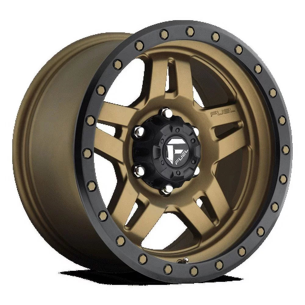 1Et Ring D583 110.1Cb Bead Wheel 20X9 Fuel Matte Bronze Black Anza 6X135