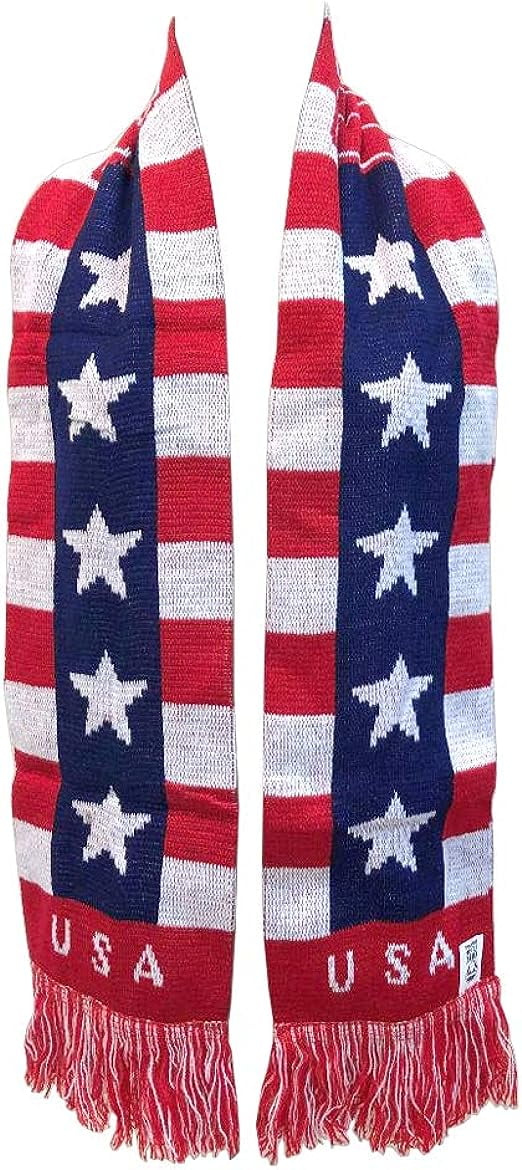 America Scarf/Sash/Stole of Soccer USA United Head Wraps Neck States Flag