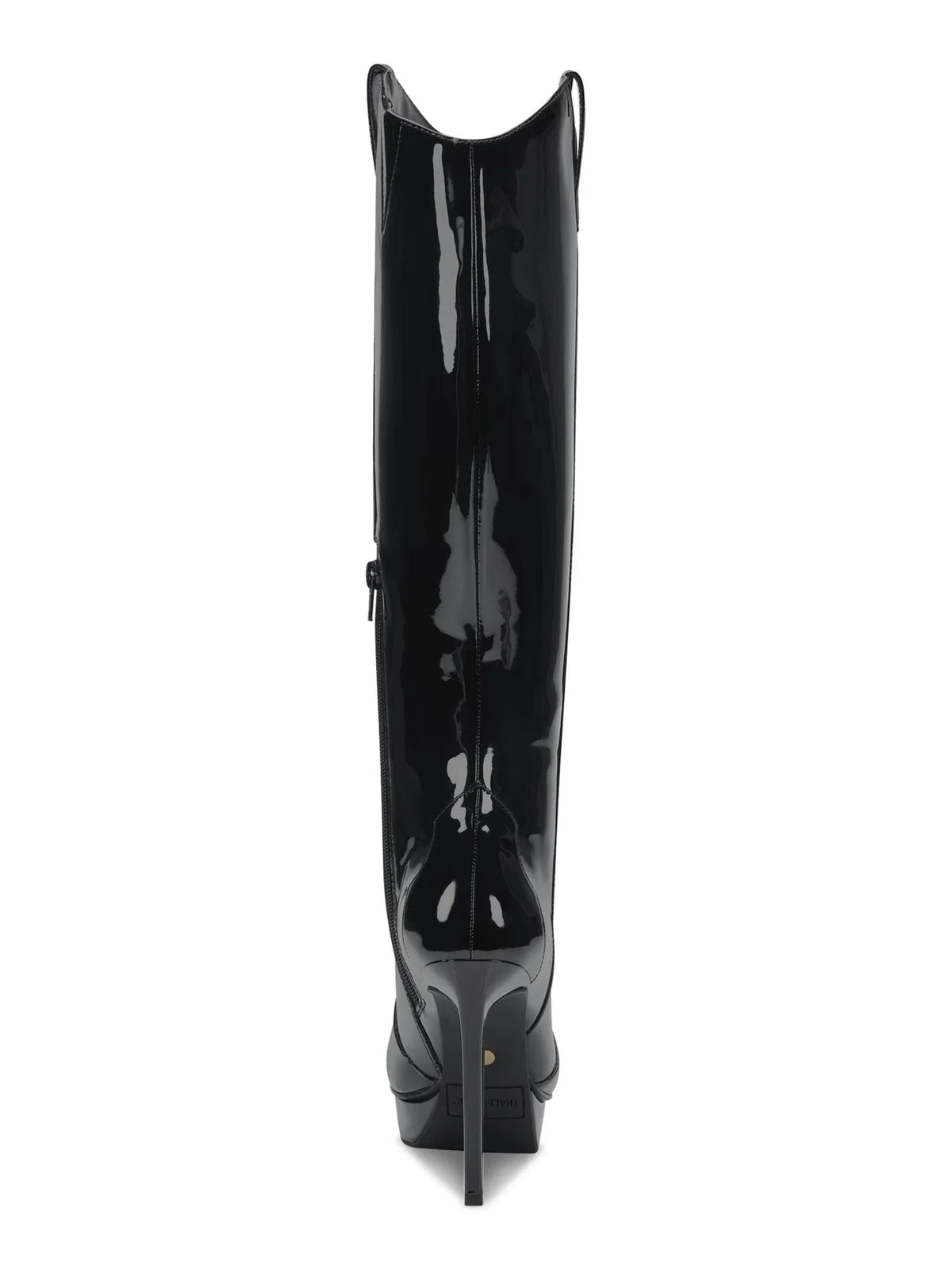 Boots Womens 5.5 Comfort Dress Zip-Up THALIA M Toe Black Stiletto 3/4" Trixi SODI Platform Pointy